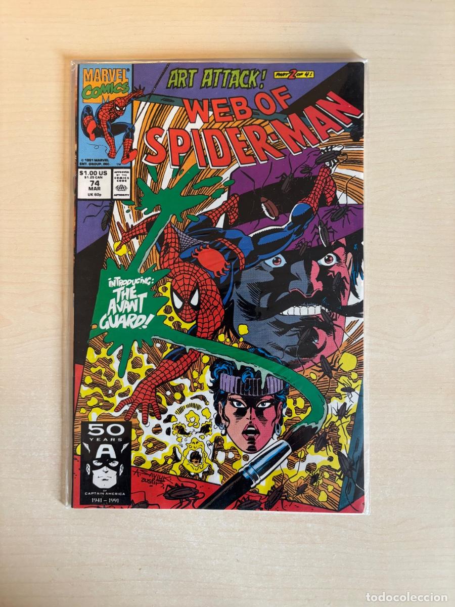C&oacute;mics: Web of Spider-Man #74 (Marvel Comics USA, 1991)