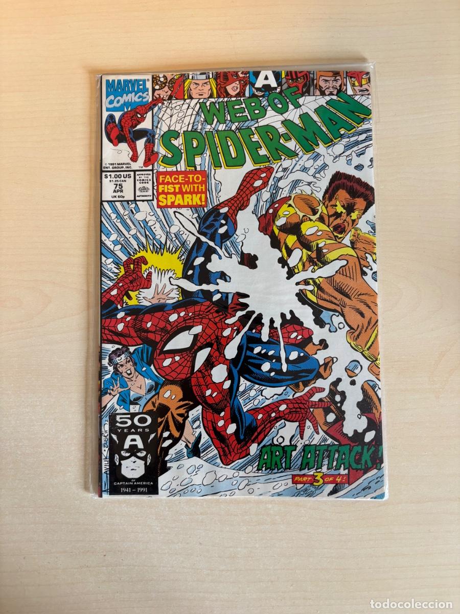 C&oacute;mics: Web of Spider-Man #76 (Marvel Comics USA, 1991)