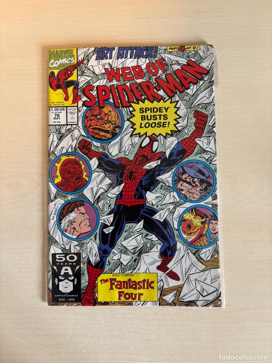C&oacute;mics: Web of Spider-Man #76 (Marvel Comics USA, 1991) - Foto 1
