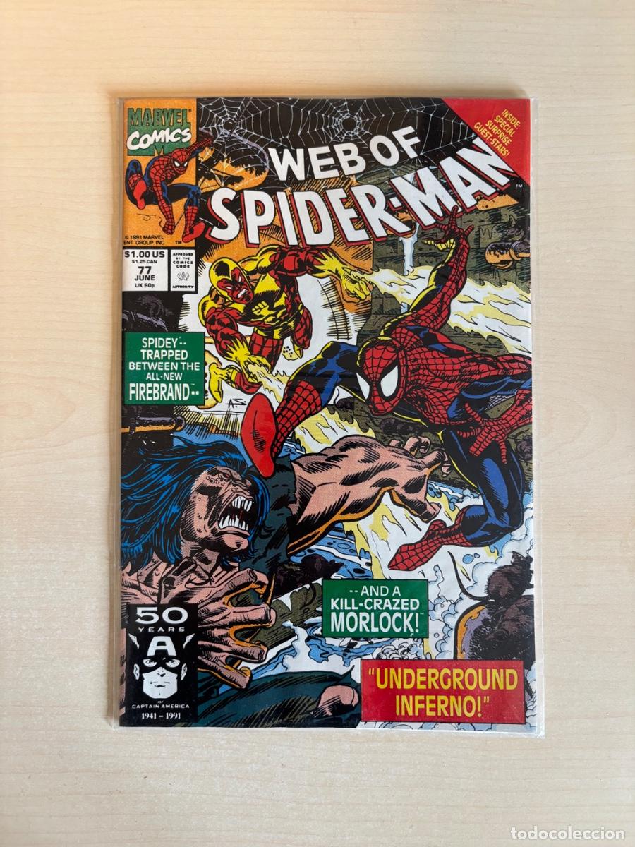 C&oacute;mics: Web of Spider-Man #77 (Marvel Comics USA, 1991)