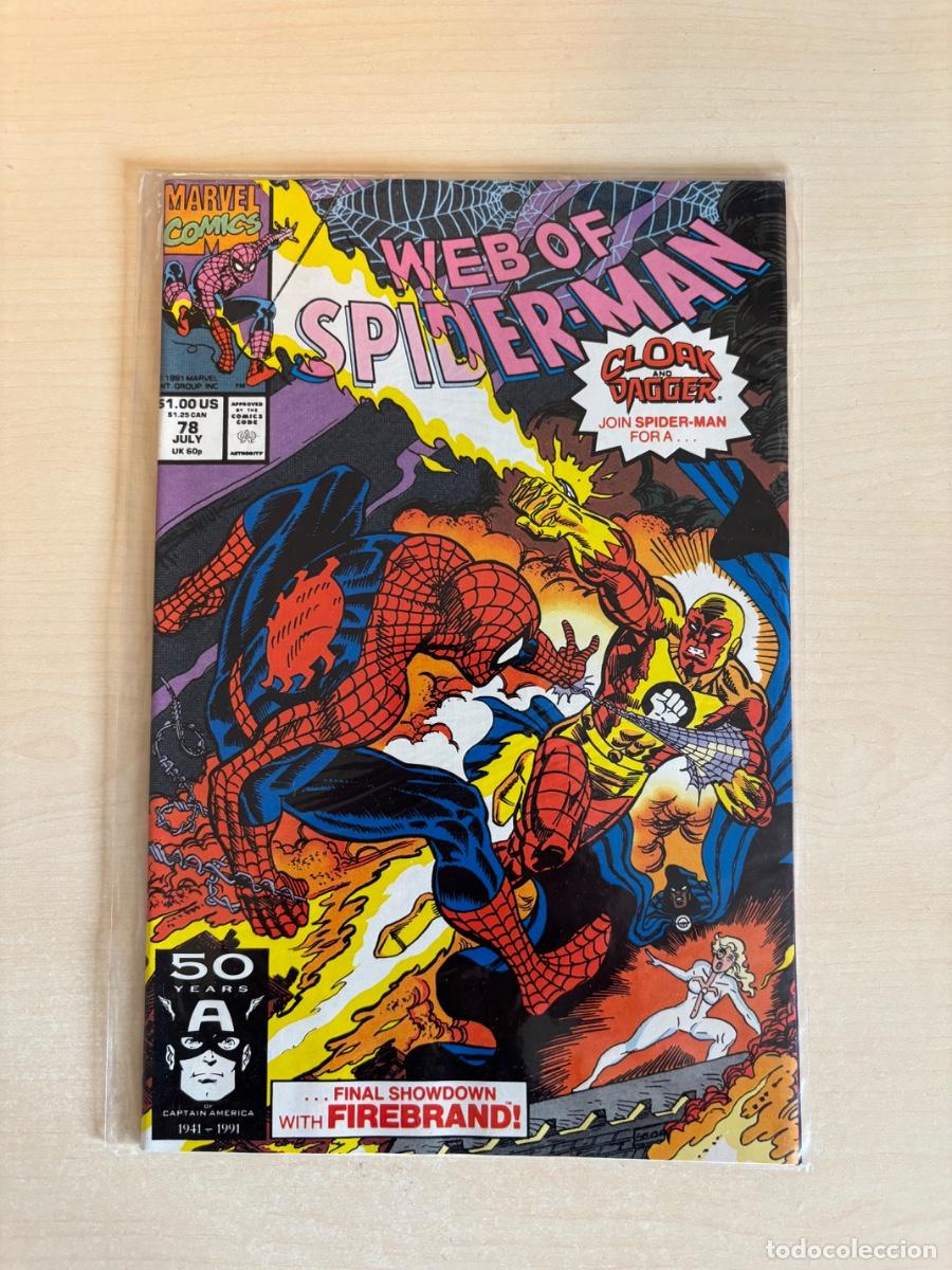C&oacute;mics: Web of Spider-Man #78 (Marvel Comics USA, 1991)