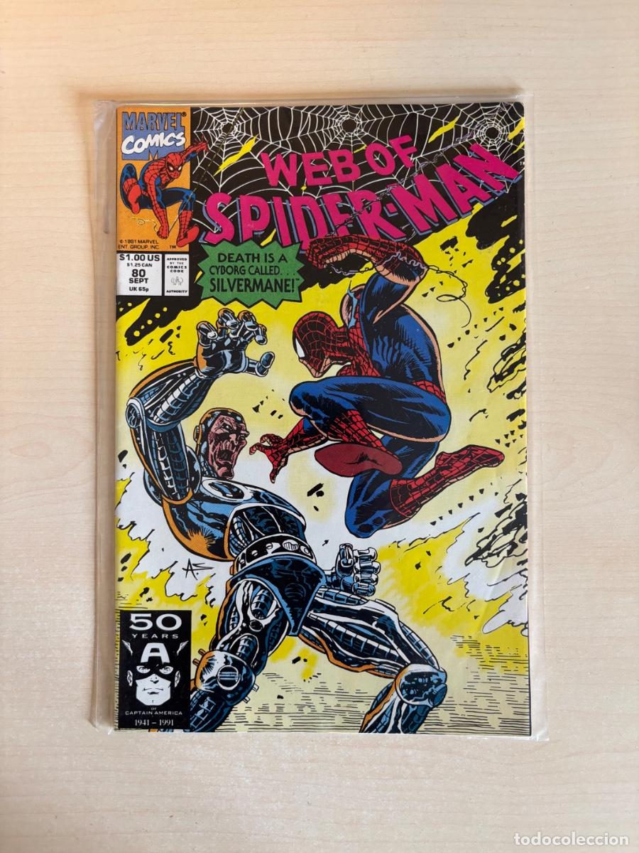 C&oacute;mics: Web of Spider-Man #80 (Marvel Comics USA, 1991)