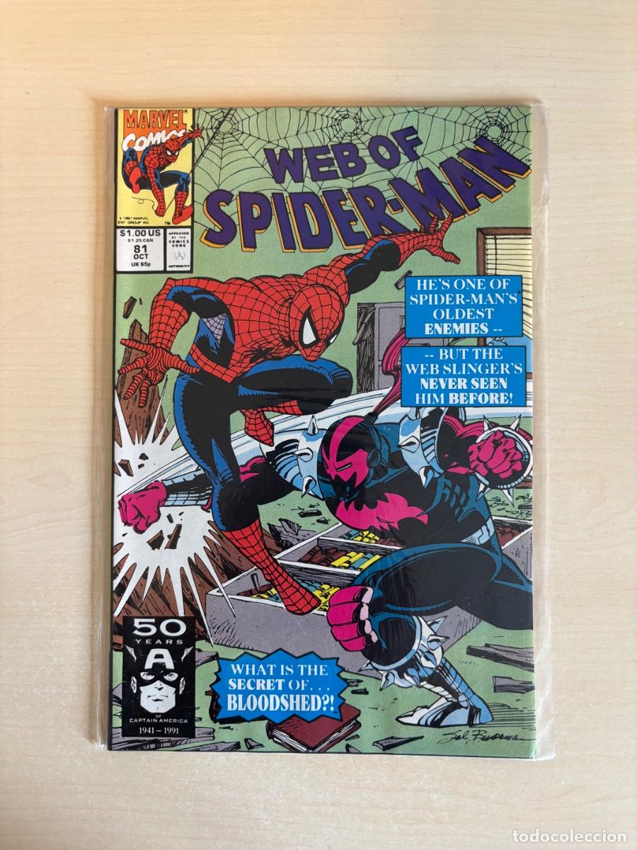 C&oacute;mics: Web of Spider-Man #81 (Marvel Comics USA, 1991)