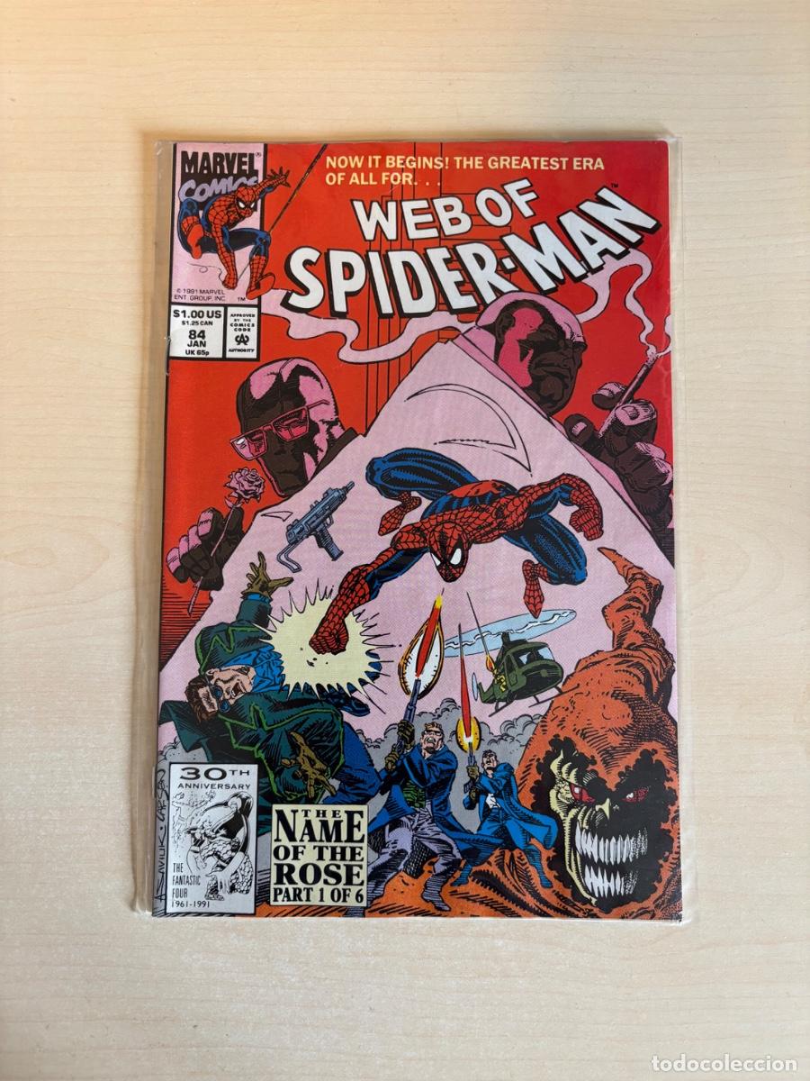 C&oacute;mics: Web of Spider-Man #84 (Marvel Comics USA, 1991)