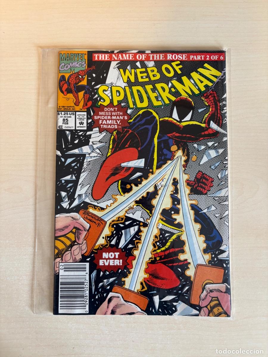 C&oacute;mics: Web of Spider-Man #85 (Marvel Comics USA, 1991)