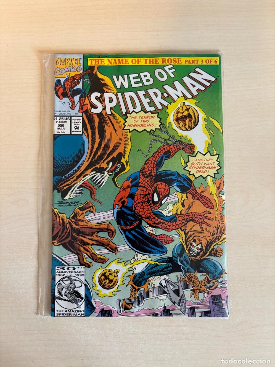 C&oacute;mics: Web of Spider-Man #86 (Marvel Comics USA, 1992)
