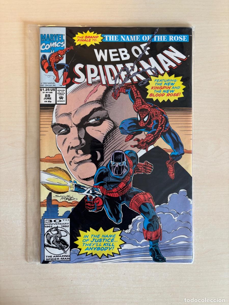 C&oacute;mics: Web of Spider-Man #89 (Marvel Comics USA, 1992)