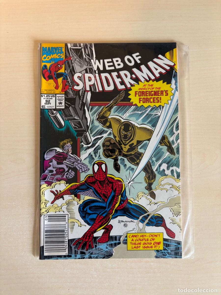 C&oacute;mics: Web of Spider-Man #92 (Marvel Comics USA, 1992) - Foto 1