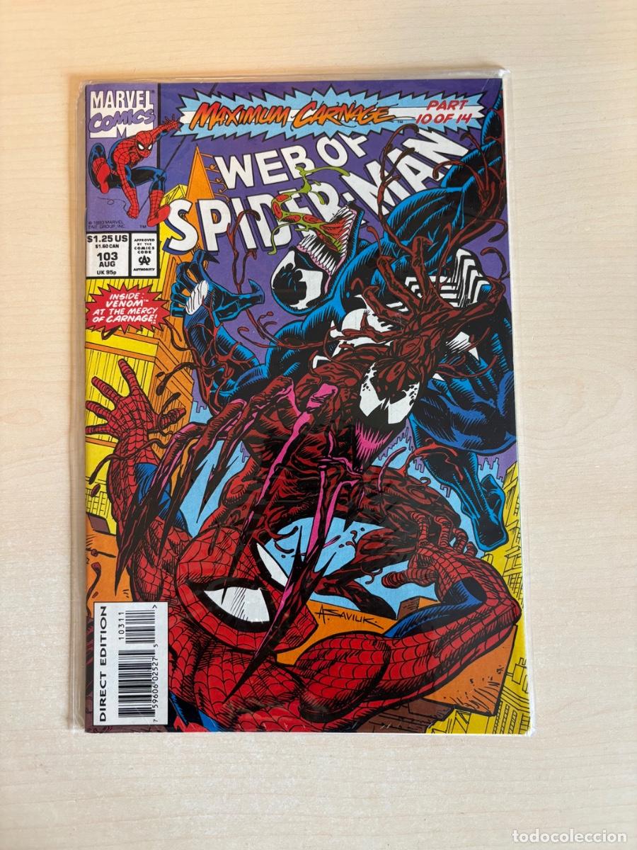C&oacute;mics: Web of Spider-Man #103 (Marvel Comics USA, 1993)