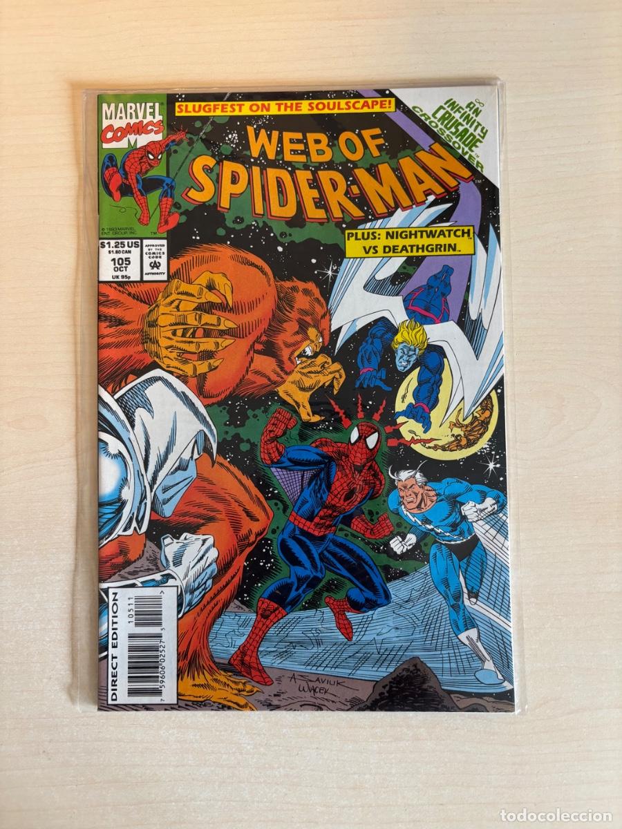 C&oacute;mics: Web of Spider-Man #105 (Marvel Comics USA, 1993)