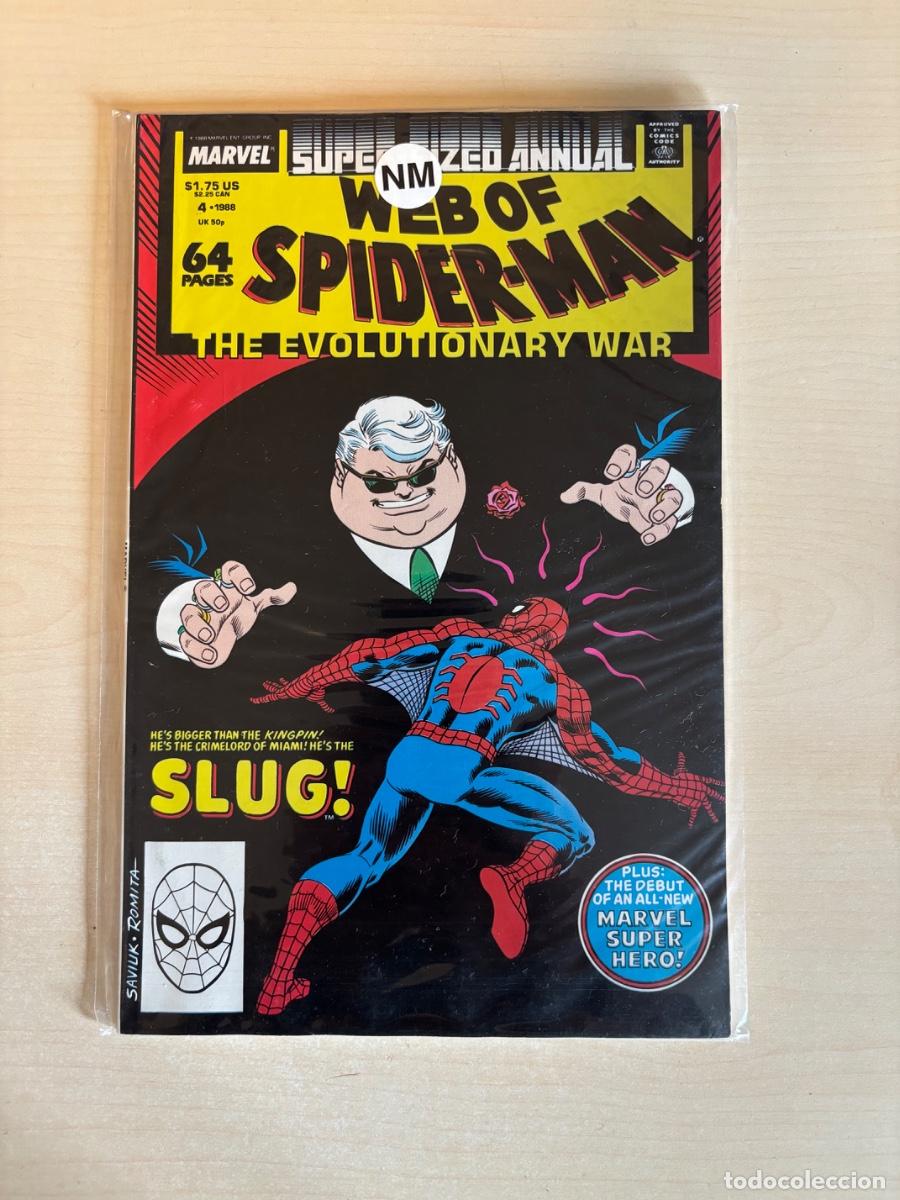 C&oacute;mics: Web of Spider-Man Annual #4 (Marvel Comics USA, 1988)