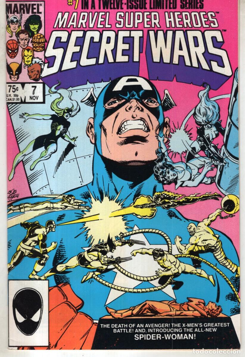 C&oacute;mics: SECRET WARS N&ordm; 7 - MARVEL - MUY BUEN ESTADO - OFM15