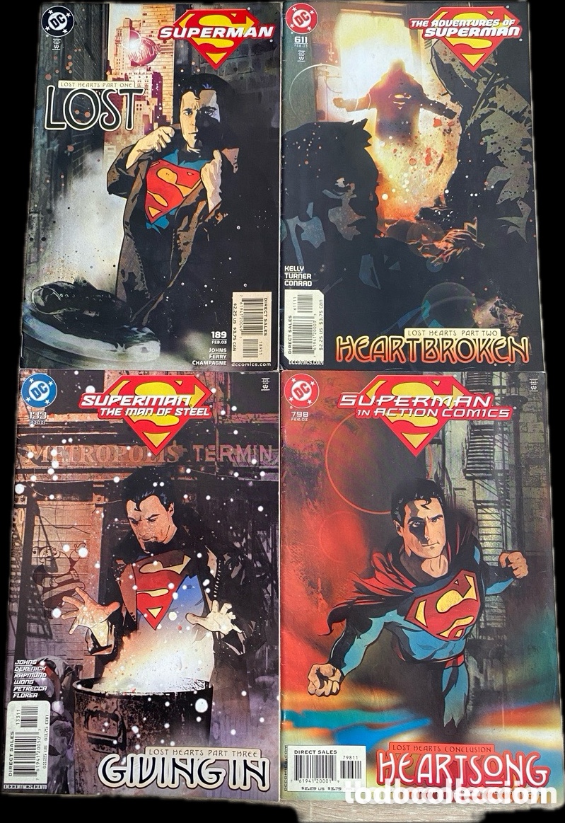 C&oacute;mics: Superman Lost Hearts Completa USA Geoff Johns Pasqual Ferry