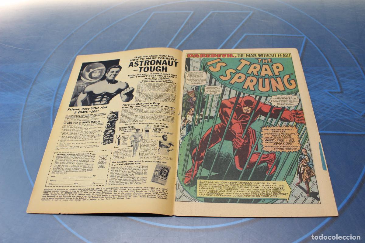 C&oacute;mics: Marvel Comics. Daredevil #21, 1966. USA. &rdquo;The Trap is Sprung!&rdquo;. - Foto 8