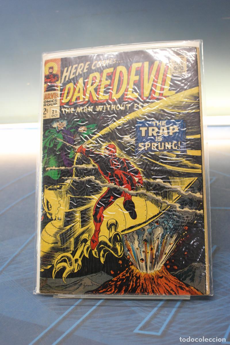 C&oacute;mics: Marvel Comics. Daredevil #21, 1966. USA. &rdquo;The Trap is Sprung!&rdquo;. - Foto 18