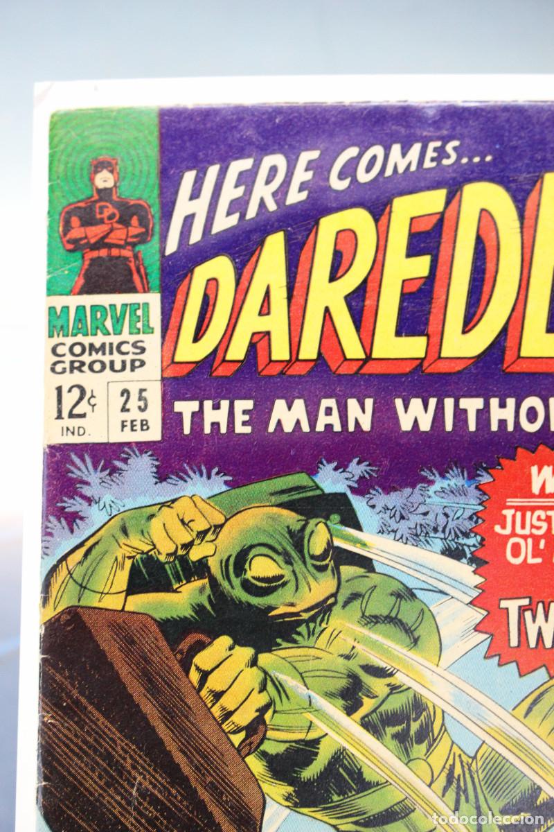 C&oacute;mics: Marvel Comics. Daredevil #25, 1967. USA. &rdquo;Enter: The Leap - Frog!&rdquo;. - Foto 3