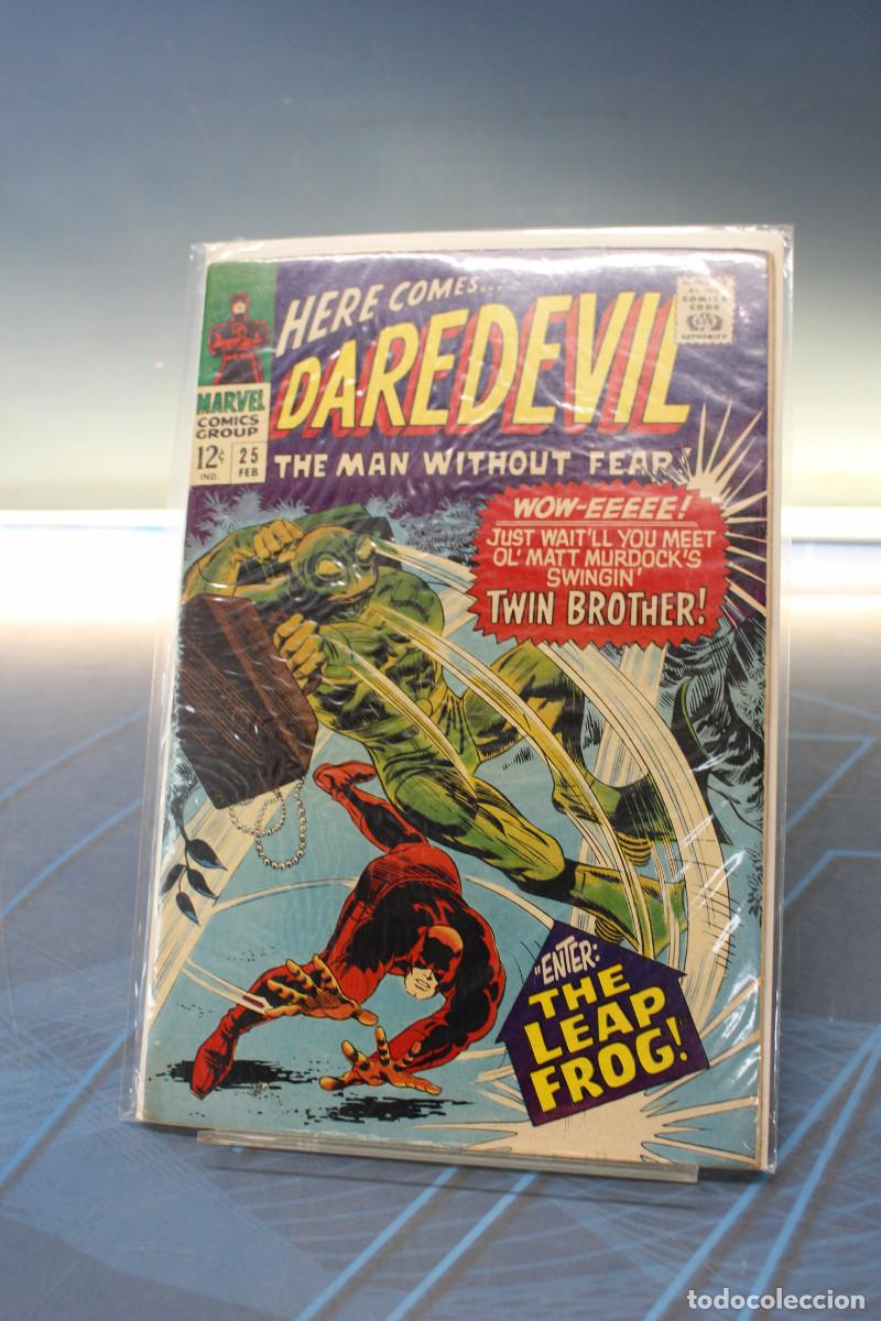 C&oacute;mics: Marvel Comics. Daredevil #25, 1967. USA. &rdquo;Enter: The Leap - Frog!&rdquo;. - Foto 13