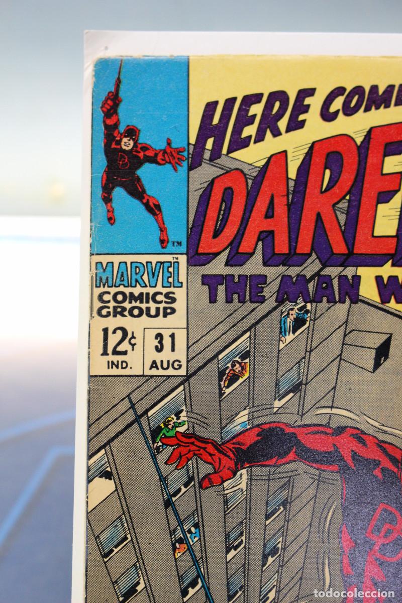 C&oacute;mics: Marvel Comics. Daredevil #31, 1967. USA. &rdquo;Blind Mans Bluff&rdquo;. - Foto 2