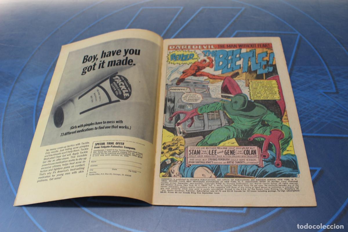 C&oacute;mics: Marvel Comics. Daredevil #33, 1967. USA. &rdquo;Behold The Beetle&rdquo;. - Foto 4