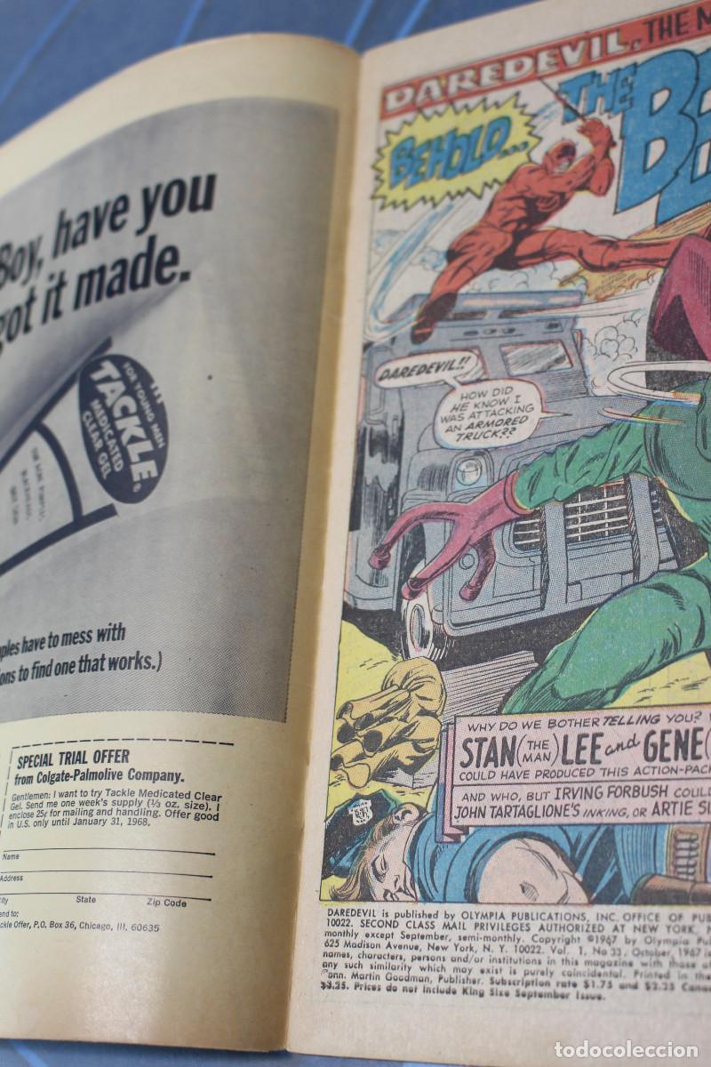C&oacute;mics: Marvel Comics. Daredevil #33, 1967. USA. &rdquo;Behold The Beetle&rdquo;. - Foto 6