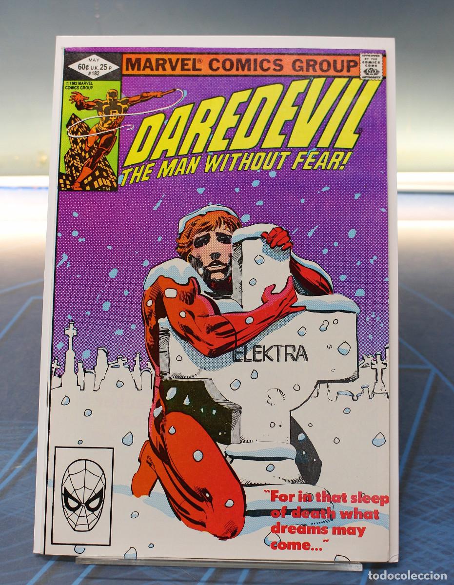 C&oacute;mics: Marvel Comics. Daredevil #182, 1982. UK-USA. &rdquo;She's alive&rdquo;.