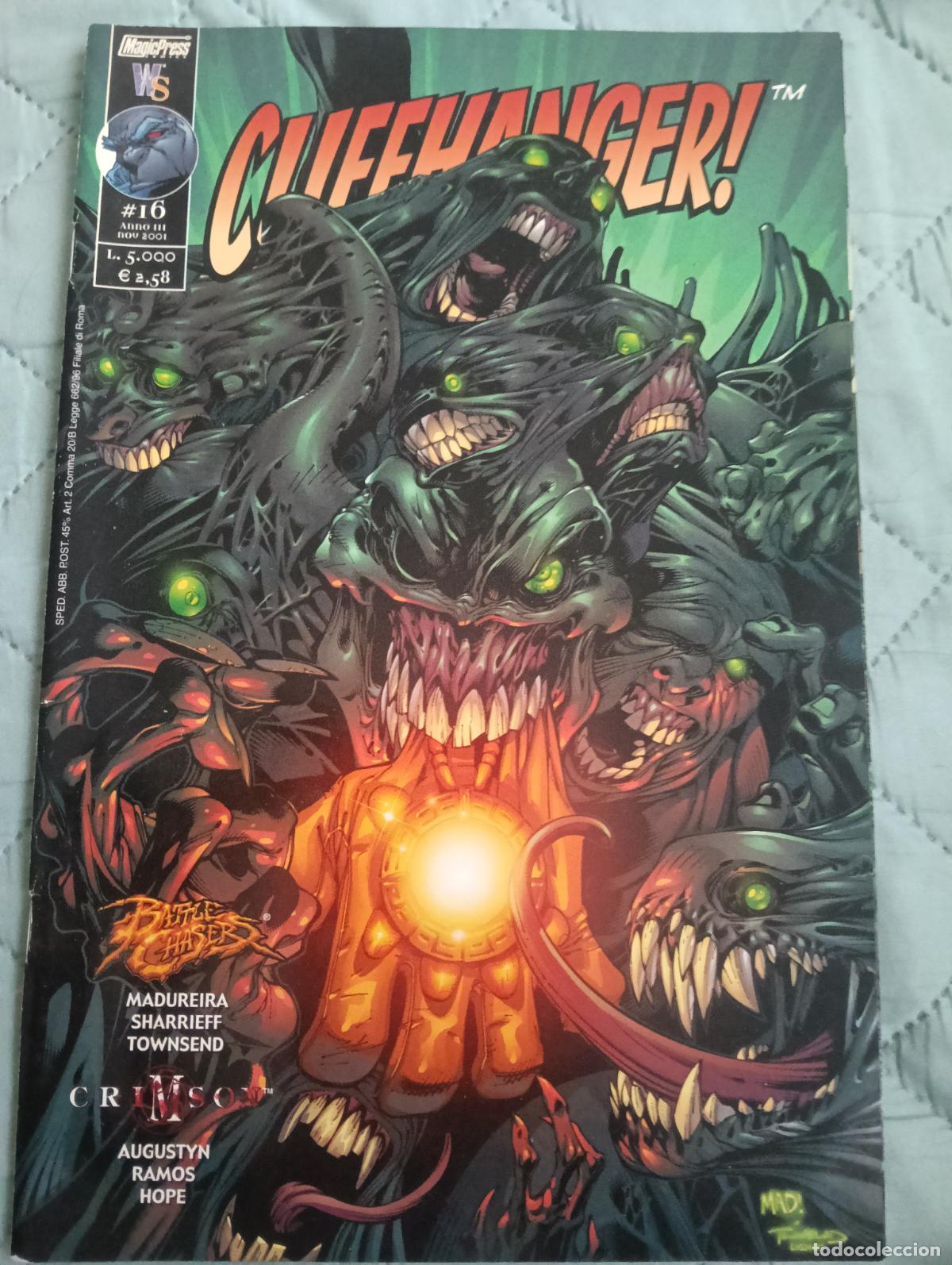 C&oacute;mics: CLIFFHANGER N&ordm; 16 MAGICPRESS ITALIANO