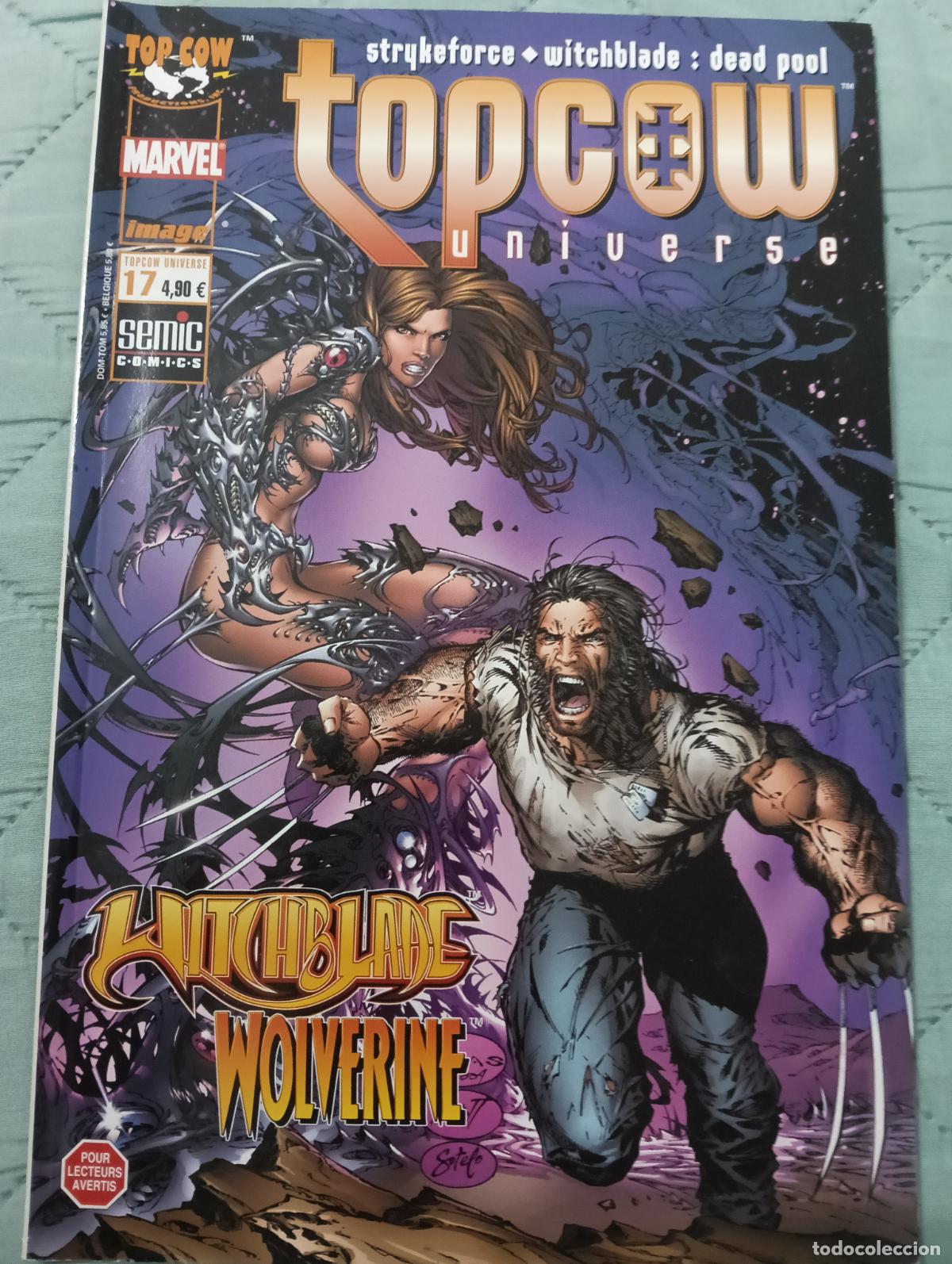 C&oacute;mics: TOPCOW UNIVERSE WICHBLADE WOLVERINE N&ordm; 17 SEMIC COMICS FRANCES