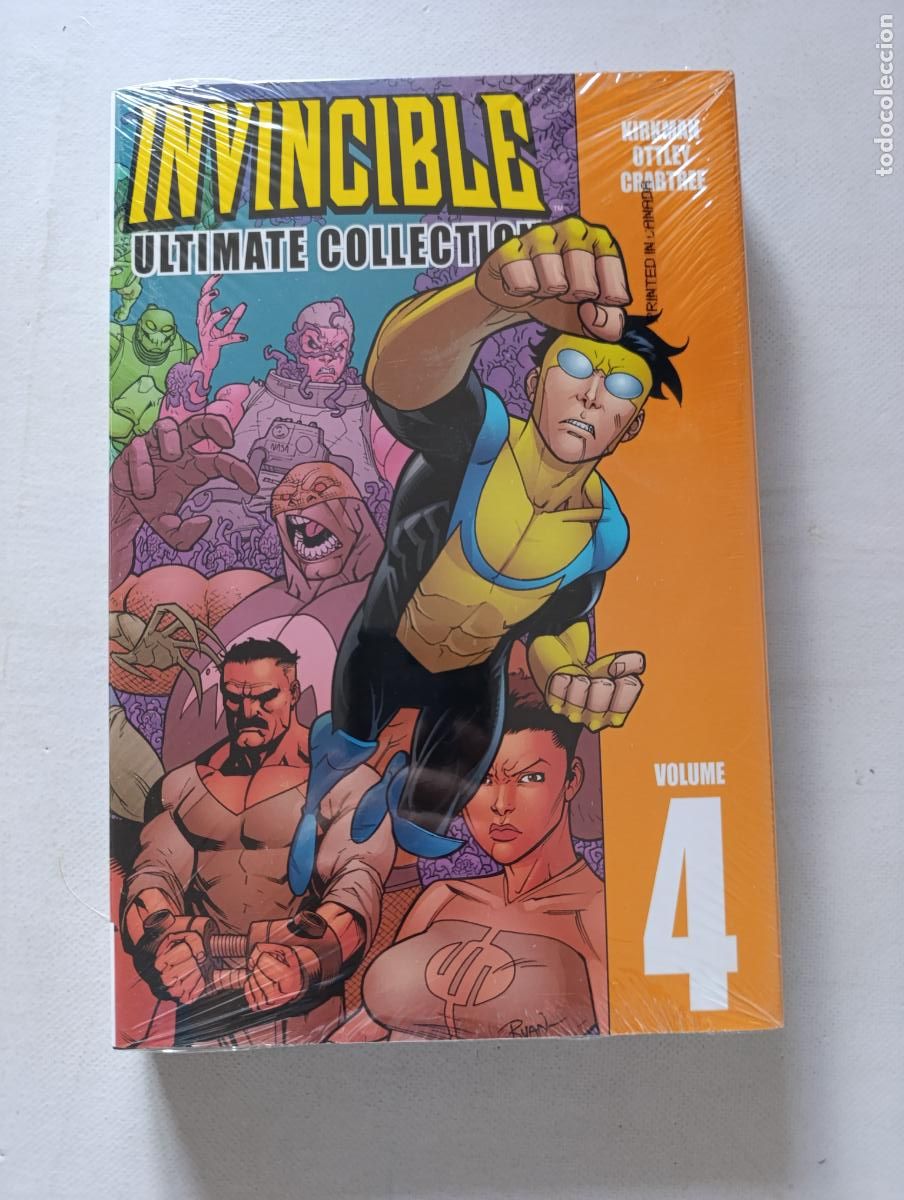 C&oacute;mics: INVINCIBLE VOLUME 4 - ULTIMATE COLLECTION - IMAGE - EN INGLES - TAPA DURA - NUEVO, PRECINTADO (369)