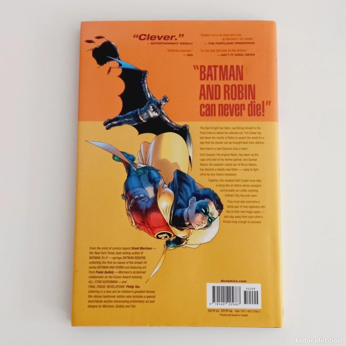 C&oacute;mics: Comic Batman & Robin by Grant Morrison DC Comics en ingles BATMAN REBORN - Foto 4