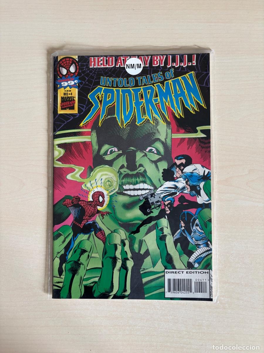 C&oacute;mics: Untold Tales of Spider-Man #4 (Marvel Comics USA, diciembre 1995)