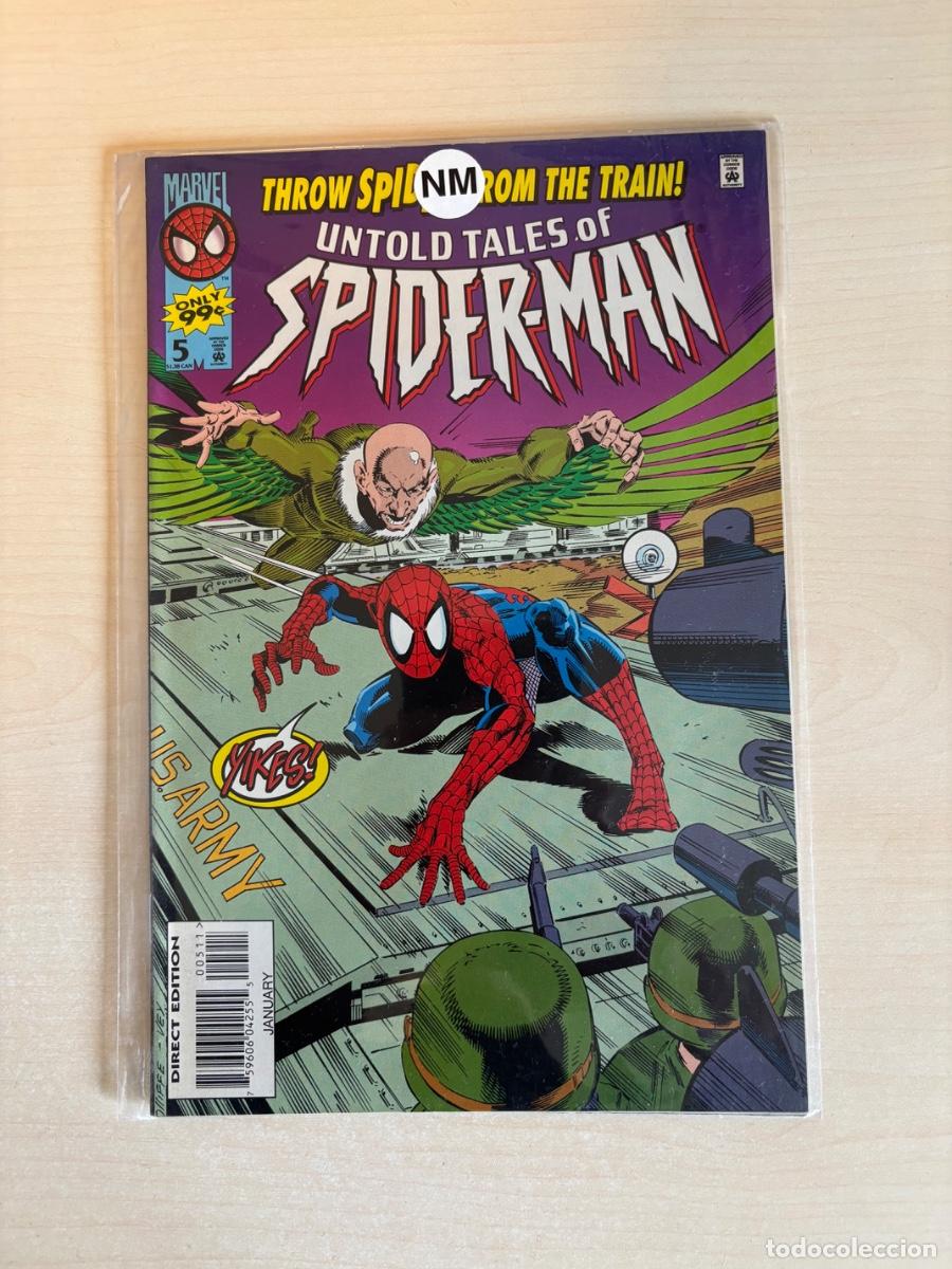 C&oacute;mics: Untold Tales of Spider-Man #5 (Marvel Comics USA, enero 1996)