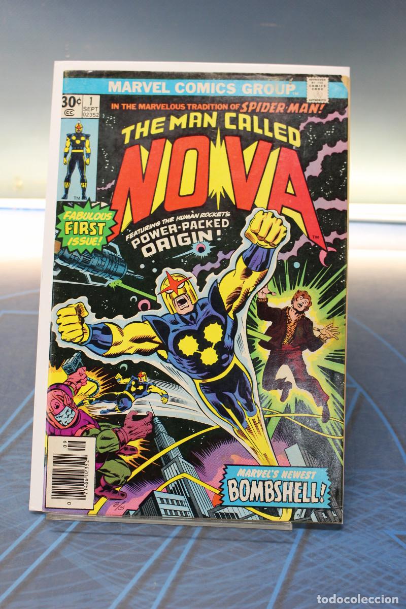 C&oacute;mics: Marvel Comics. The Man Called Nova&rdquo; #1, 1976. USA.