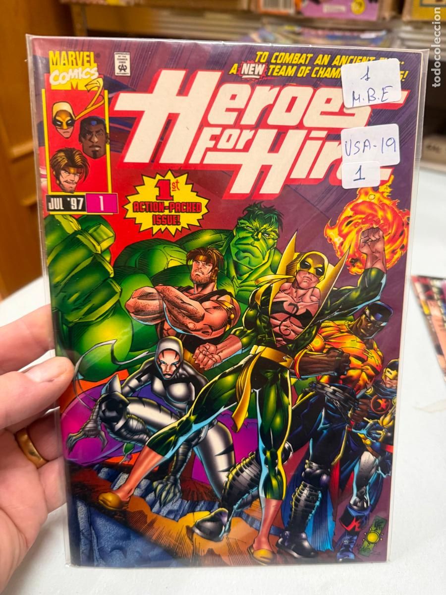 C&oacute;mics: HEROES FOR HIRE ( HEROES DE ALQUILER ) MARVEL COMICS NUMERO 1