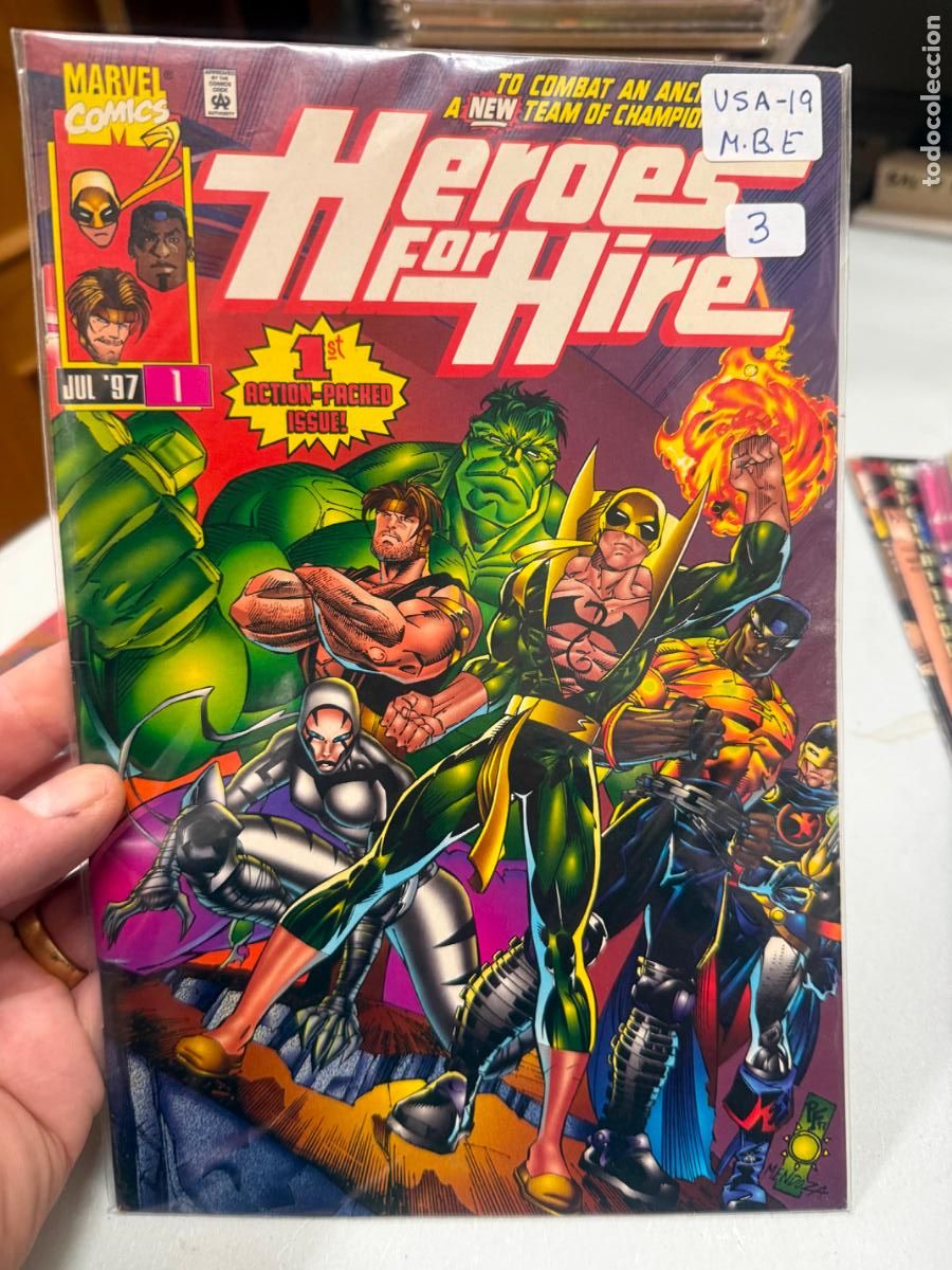 C&oacute;mics: HEROES FOR HIRE ( HEROES DE ALQUILER ) MARVEL COMICS NUMERO 1