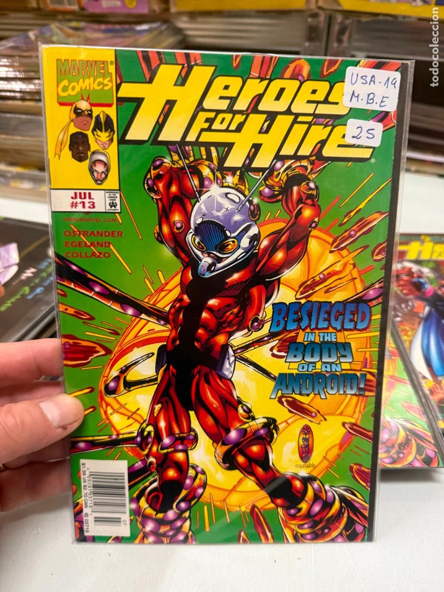 C&oacute;mics: HEROES FOR HIRE ( HEROES DE ALQUILER ) MARVEL COMICS NUMERO 19