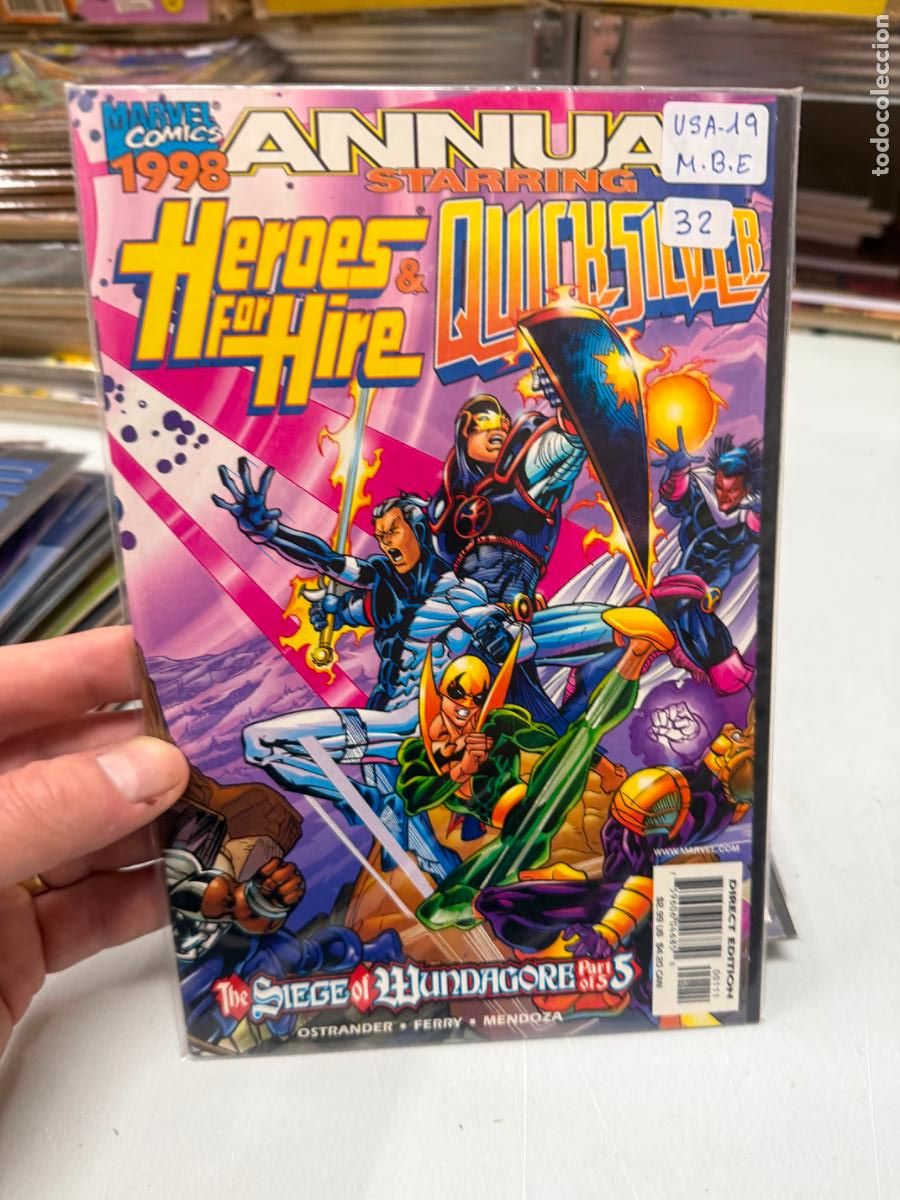 C&oacute;mics: HEROES FOR HIRE ( HEROES DE ALQUILER ) MARVEL COMICS NUMERO ANNUAL 1998