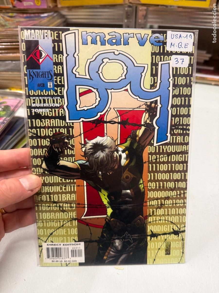 C&oacute;mics: MARVEL BOY KNIGHTS MARVEL COMICS NUMERO 3