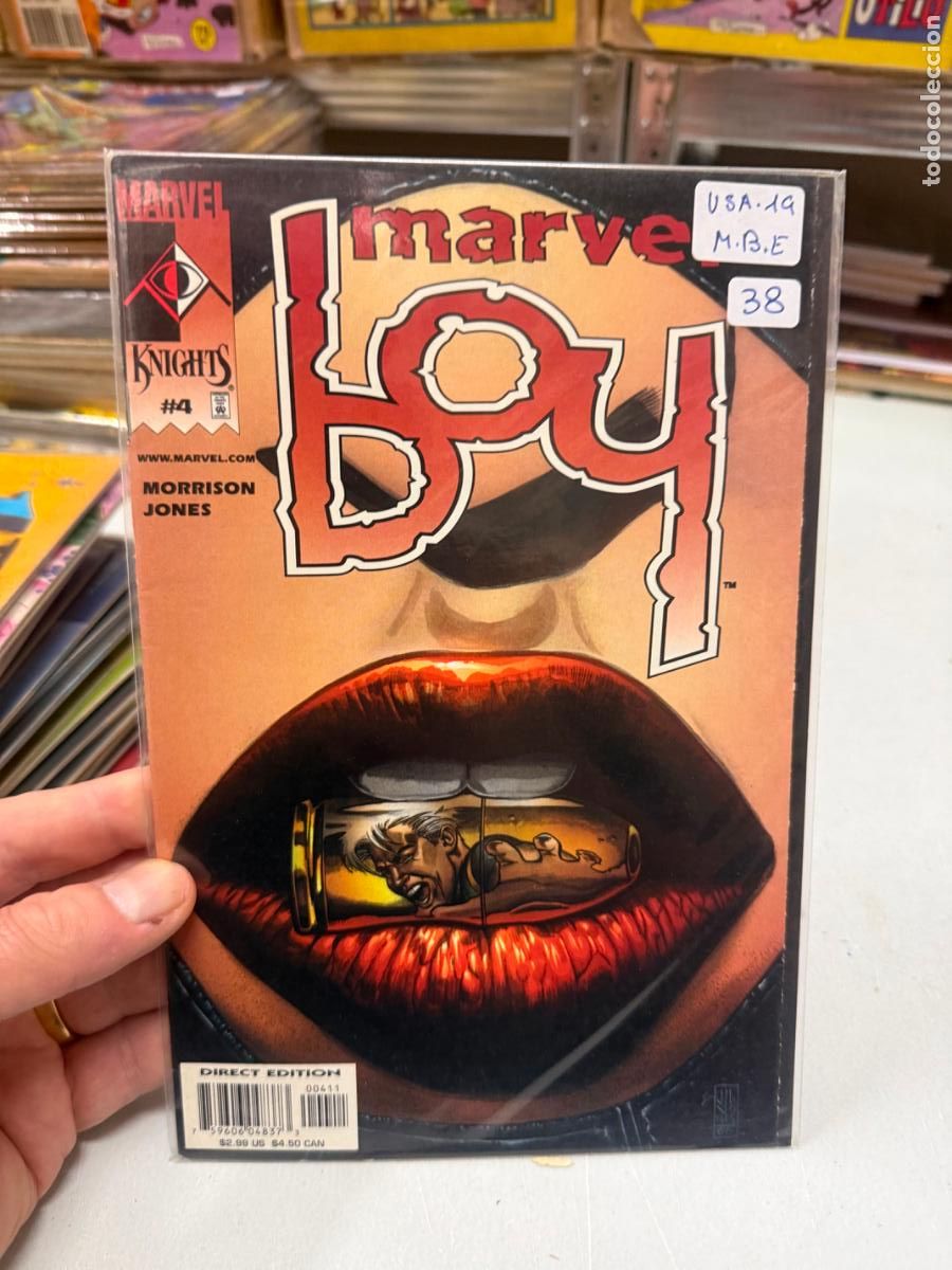 C&oacute;mics: MARVEL BOY KNIGHTS MARVEL COMICS NUMERO 4