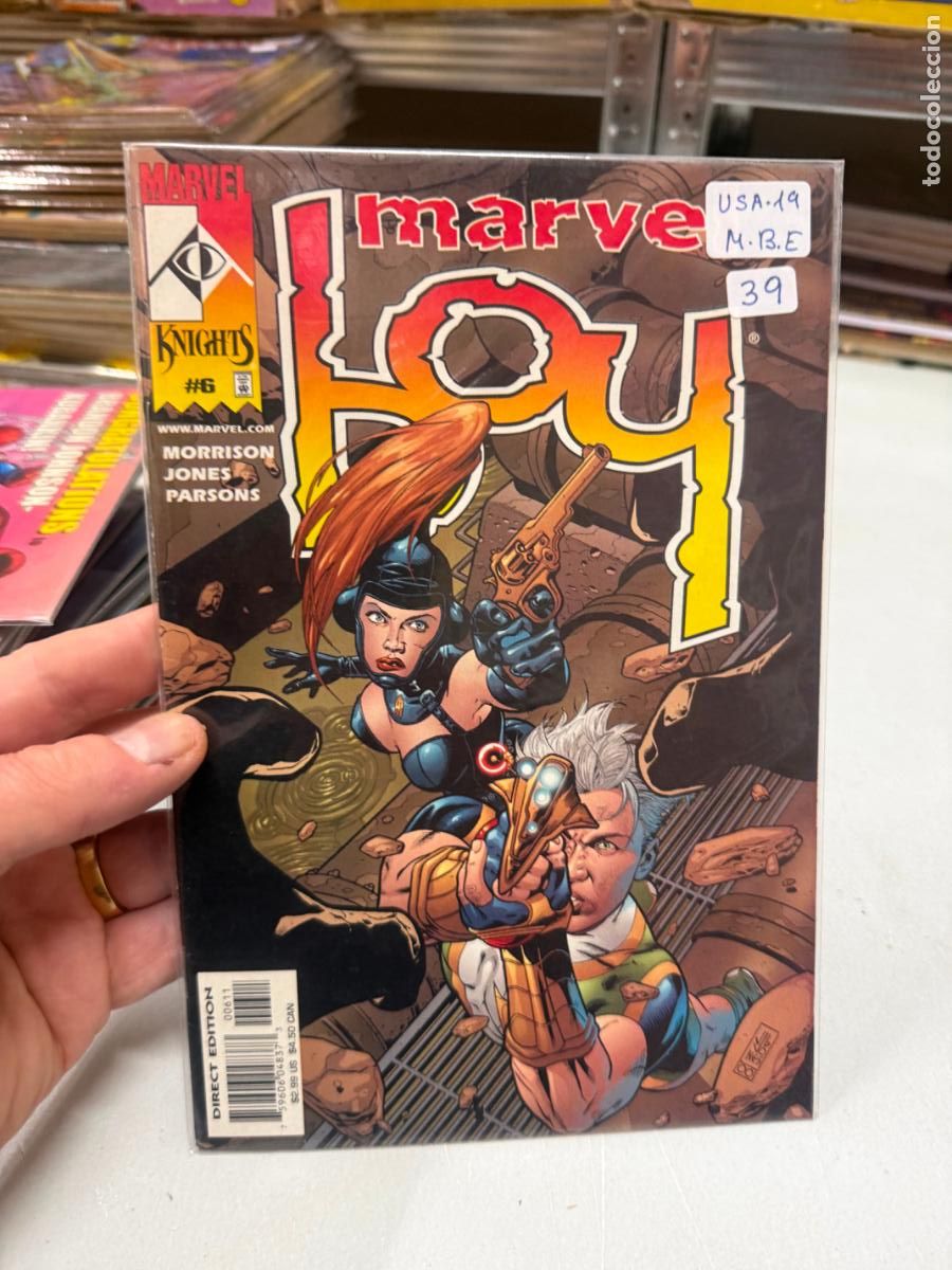 C&oacute;mics: MARVEL BOY KNIGHTS MARVEL COMICS NUMERO 6