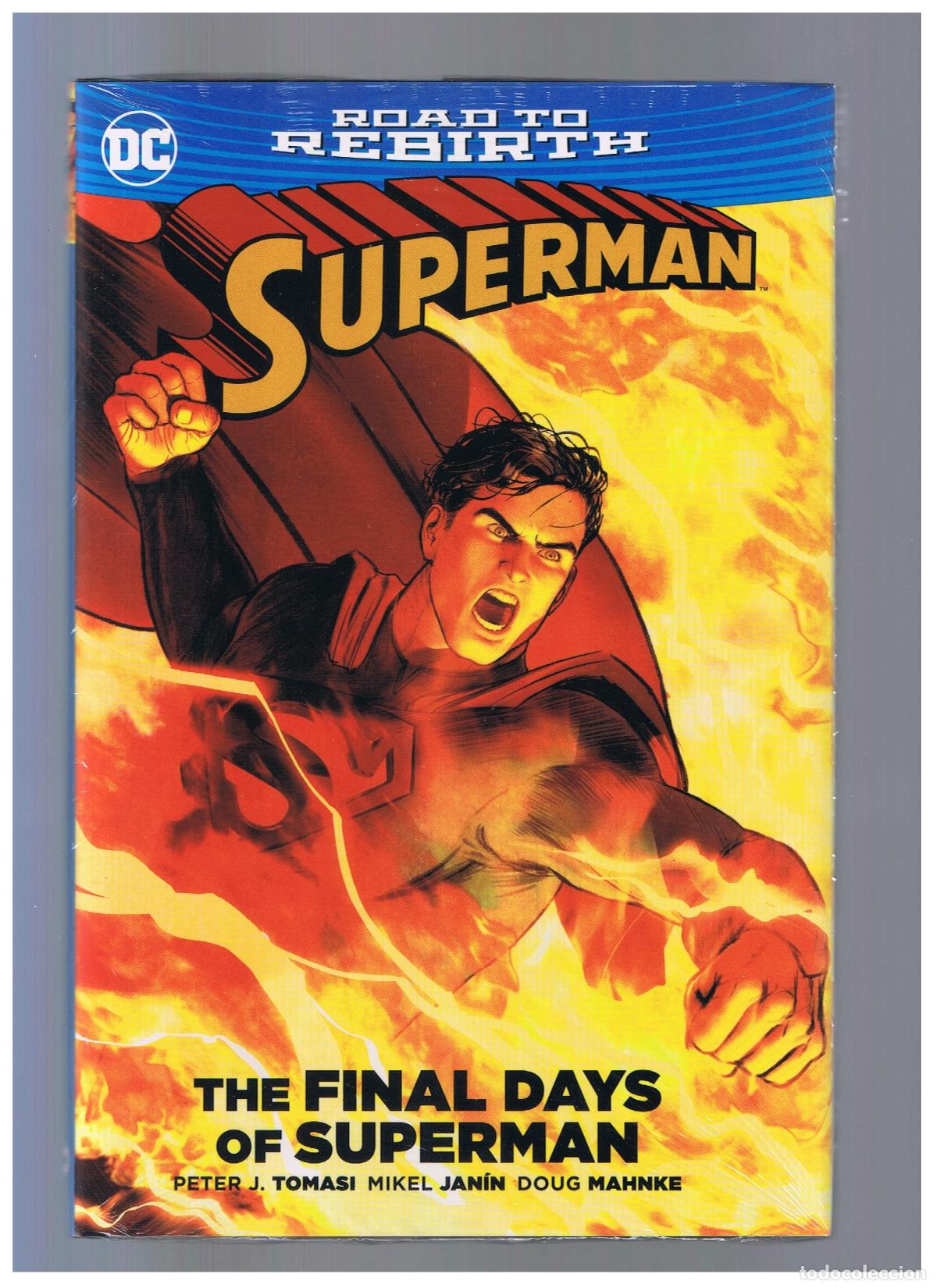 C&oacute;mics: SUPERMAN THE FINAL DAYS OF SUPERMAN HC