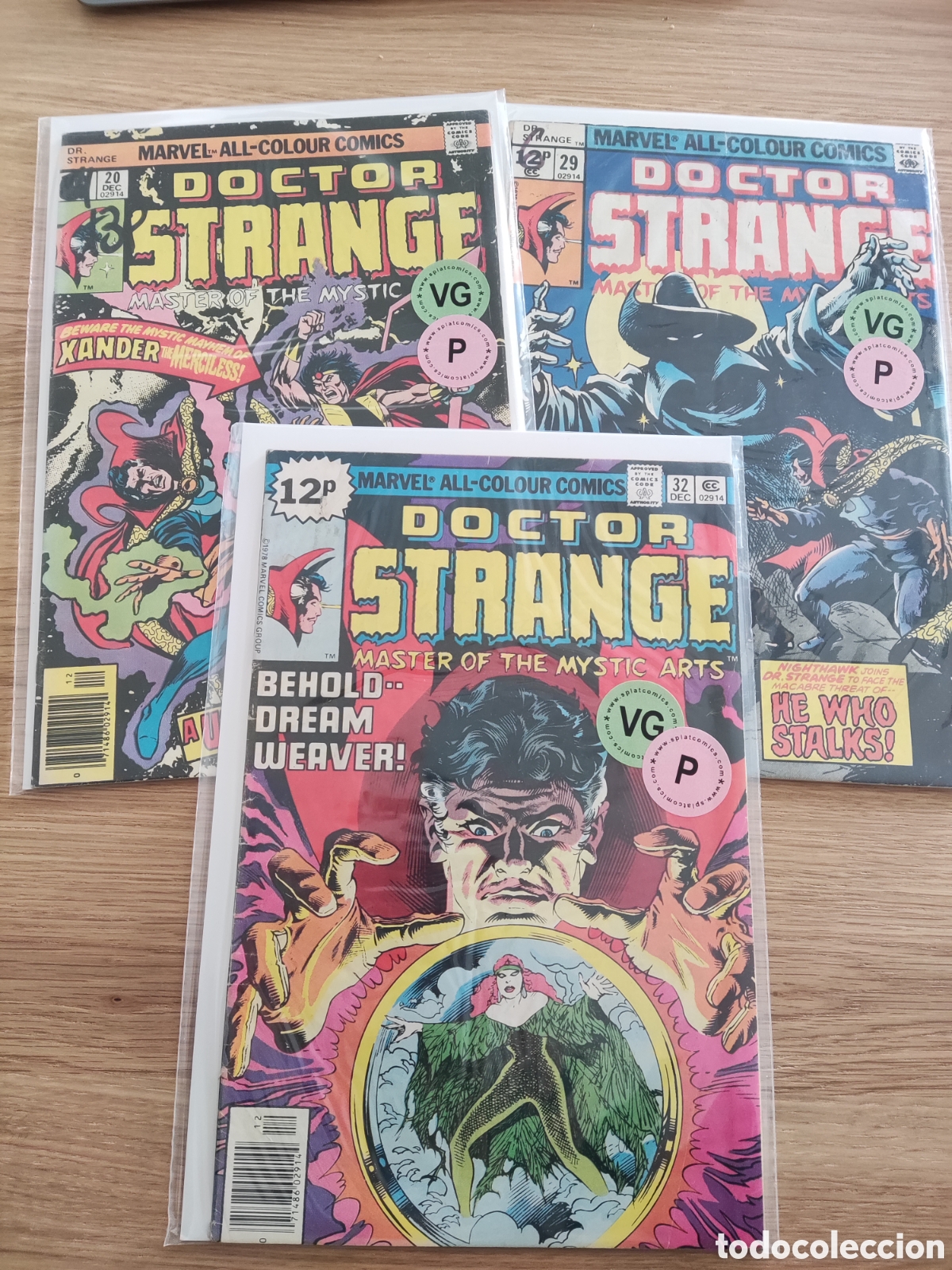 C&oacute;mics: 6 Doctor Strange Comic Lot Marvel Bronze Age