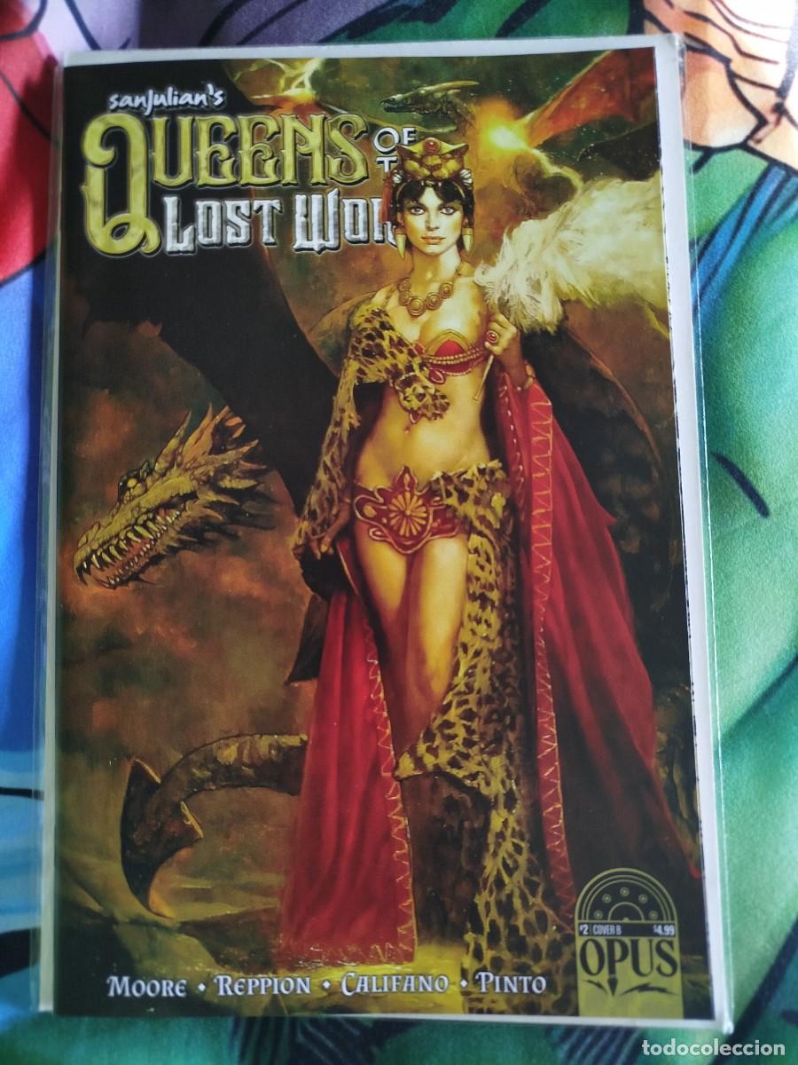 C&oacute;mics: Queens of the Lost world n&uacute;m 2 usa. Sanjulian cover