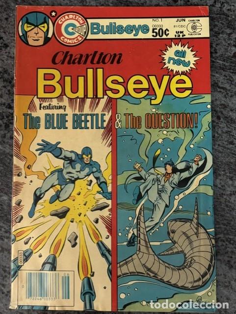 C&oacute;mics: CHARLTON BULLSEYE N&ordm; 1 (JUNIO 1981). BLUE BEETLE Y QUESTION PRE-DC. LEER DESCRIPCION