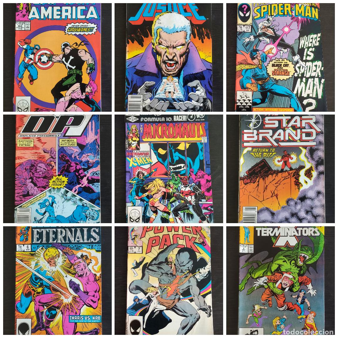 C&oacute;mics: Lote de c&oacute;mics Marvel de los 80
