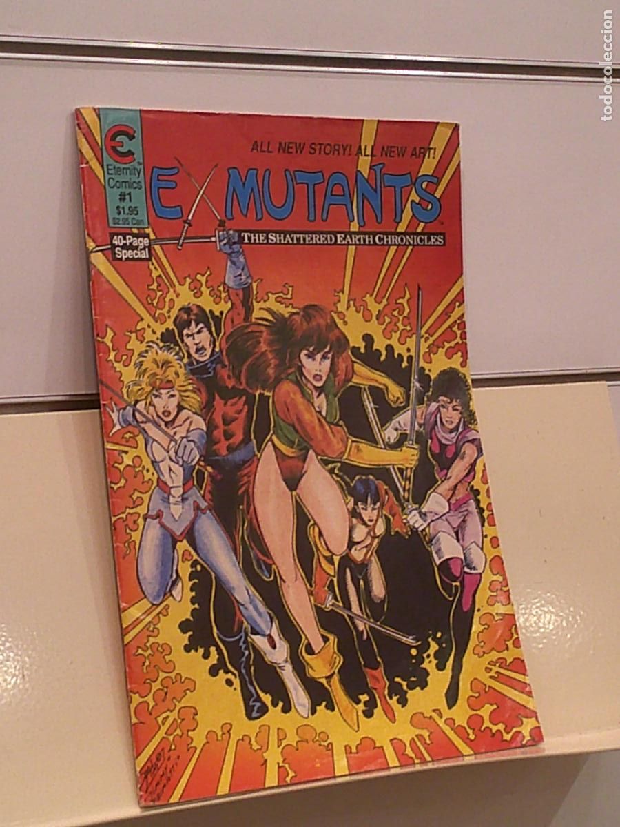 C&oacute;mics: EX-MUTANTS 1 APRIL 1988 - ETERNITY COMICS EN INGLES
