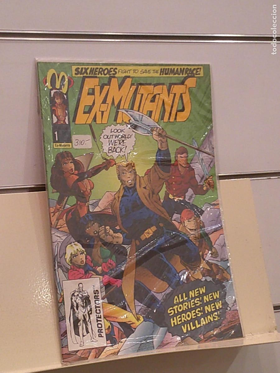 C&oacute;mics: EX-MUTANTS 1 NOVEMBER 1992 - MALIBU COMICS EN INGLES