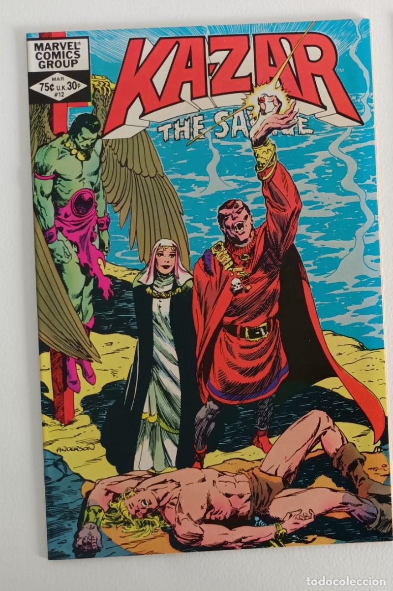 C&oacute;mics: Ka-Zar the Savage 12 USA. versi&oacute;n blank -ver nota-.Bruce Jones y Brett Anderson
