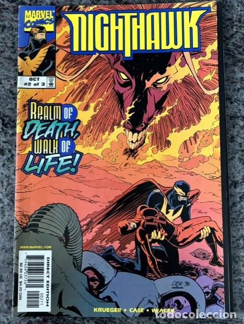 C&oacute;mics: NIGHTHAWK . MINISERIE COMPLETA 1 AL 3, ORIGINAL MARVEL (1998). NUEVOS. - Foto 3