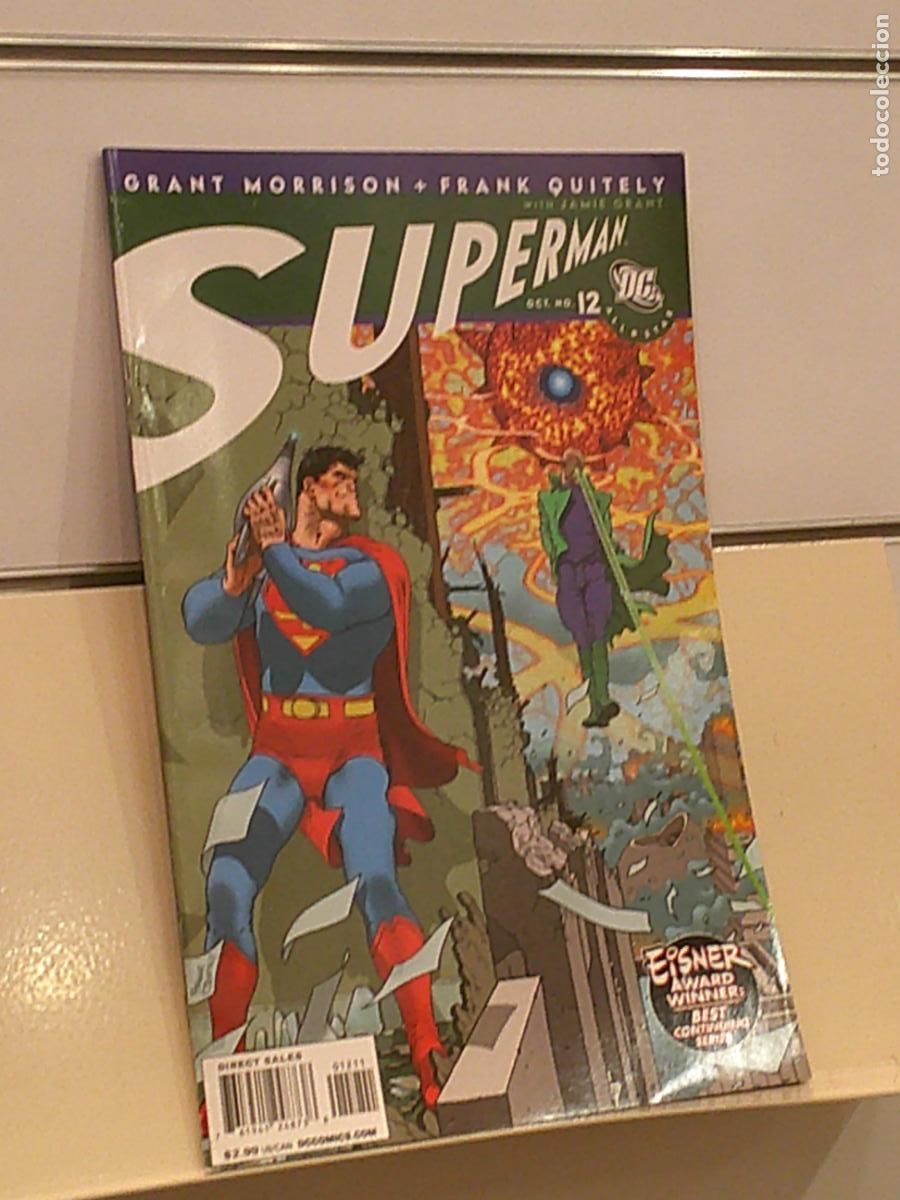 C&oacute;mics: ALL STAR SUPERMAN 12 OCTOBER 2008 - DC EN INGLES