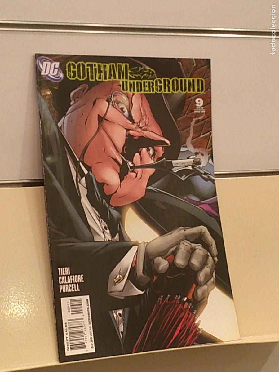 C&oacute;mics: GOTHAM UNDERGROUND 9 AUGUST 2008 - DC EN INGLES